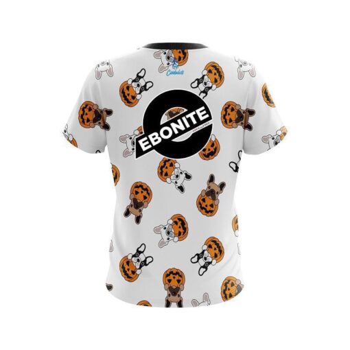 Ebonite Pumpkin Puppy Patch CoolWick Bowling Jersey - Image 2