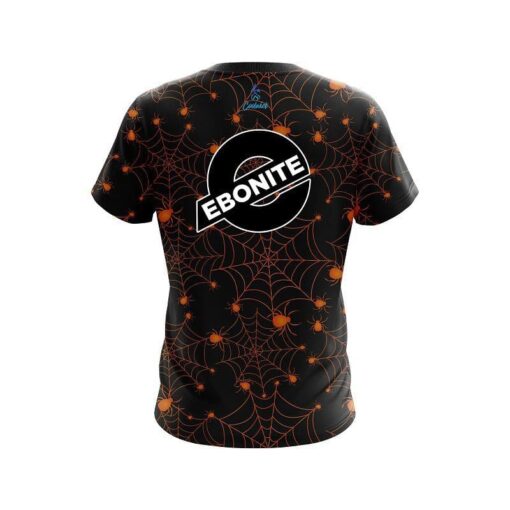 Ebonite Spider Web Madness CoolWick Bowling Jersey - Image 2