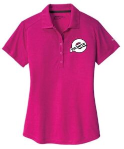 Ebonite Pursuit Womans Nike Fireberry Embroidery Dri-FIT Coolwick Polo