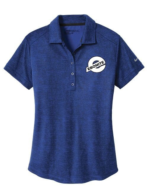 Ebonite Pursuit Womans Nike Old Royal Embroidery Dri-FIT Coolwick Polo
