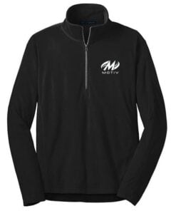 Motiv Men's Rogue Black 1/2 Zip Microfleece Pullover