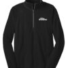 Brunswick Men's Hero Black 1/2 Zip Microfleece Pullover