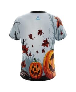 Alternative view of Plain Halloween Happiness CoolWick Bowling Jersey