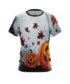 Plain Halloween Happiness CoolWick Bowling Jersey