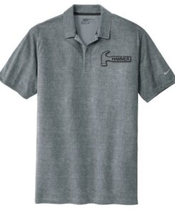Hammer Cool Grey Nike Dri-FIT Crosshatch Coolwick Bowling Polo