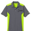 Hammer Dark Grey Nike Coolwick Embroidery Dri-FIT Polo