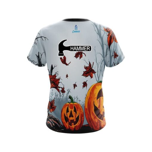 Hammer Halloween Happiness CoolWick Bowling Jersey - Image 2