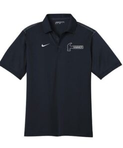 Hammer Rhodman Nike Midnight Navy Embroidery Dri-FIT Sport Swoosh Coolwick Polo