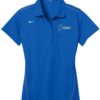 Hammer Sapphire Blue Nike Ladies Coolwick Embroidery Dri-Fit Sport Swoosh Pique Polo