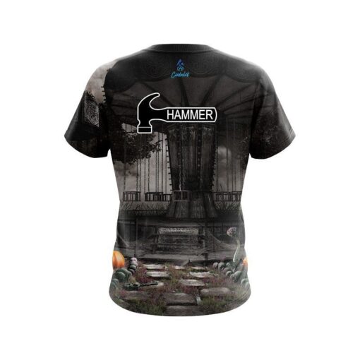 Hammer Spooky Carnival Carousel CoolWick Bowling Jersey - Image 2