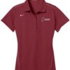 Hammer Team Red Nike Ladies Coolwick Embroidery Dri-Fit Sport Swoosh Pique Polo