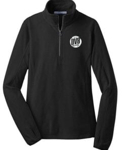 DV8 Women's Prowler Black 1/2 Zip Microfleece Pullover
