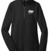Motiv Women's Rogue Black 1/2 Zip Microfleece Pullover