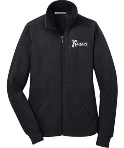 Track Women's Prowler Black Slub Fleece Full-Zip Jacket