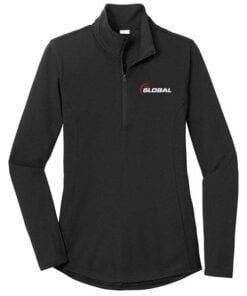 900 Global Women's Ordnance 1/4 Zip Tri-Blend Wicking Pullover