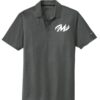 Motiv Heather Grey Nike Dri-FIT Crosshatch Coolwick Bowling Polo