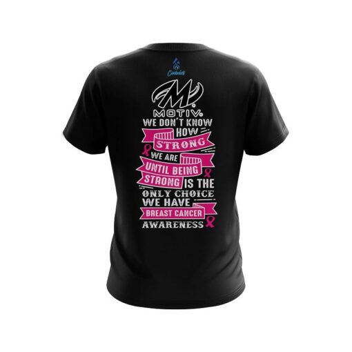 Motiv Breast Cancer Strength CoolWick Bowling Jersey - Image 2