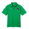 Motiv Forge Nike Lucky Green Embroidery Dri-FIT Sport Swoosh Coolwick Polo