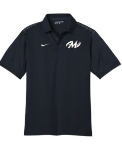 Motiv Forge Nike Midnight Navy Embroidery Dri-FIT Sport Swoosh Coolwick Polo