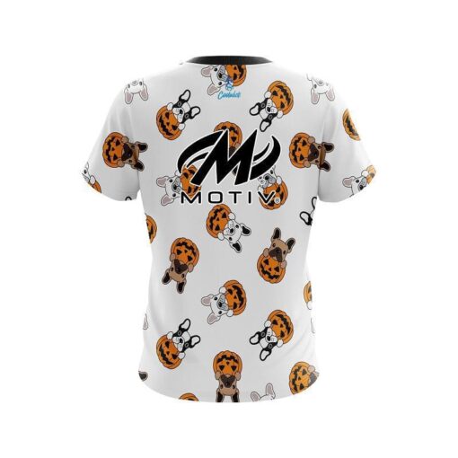 Motiv Pumpkin Puppy Patch CoolWick Bowling Jersey - Image 2