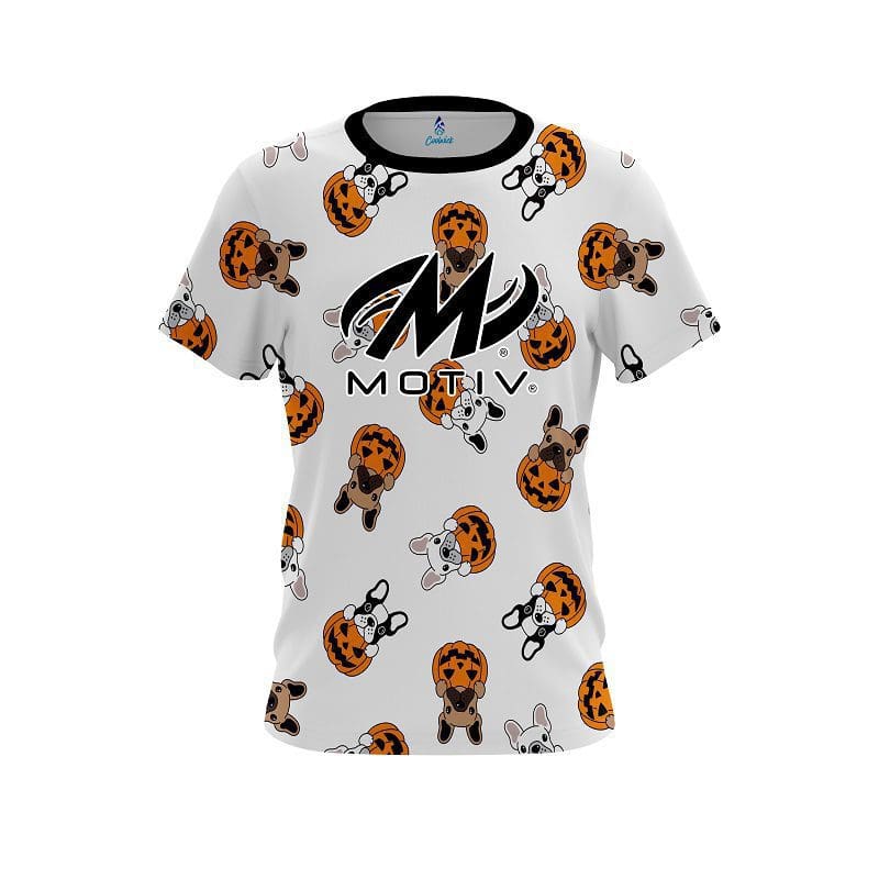Motiv Pumpkin Puppy Patch CoolWick Bowling Jersey