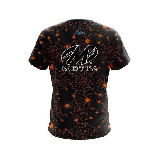 Motiv Spider Web Madness CoolWick Bowling Jersey - Image 2