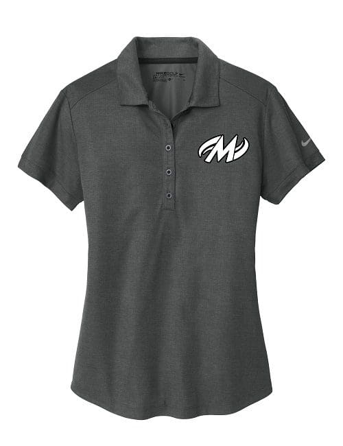 Motiv Covert Womans Nike Black Embroidery Dri-FIT Coolwick Polo