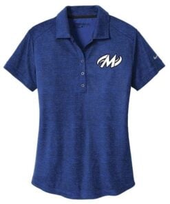 Motiv Covert Womans Nike Old Royal Embroidery Dri-FIT Coolwick Polo