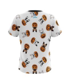 Alternative view of Plain Pumpkin Puppy Patch CoolWick Bowling Jersey