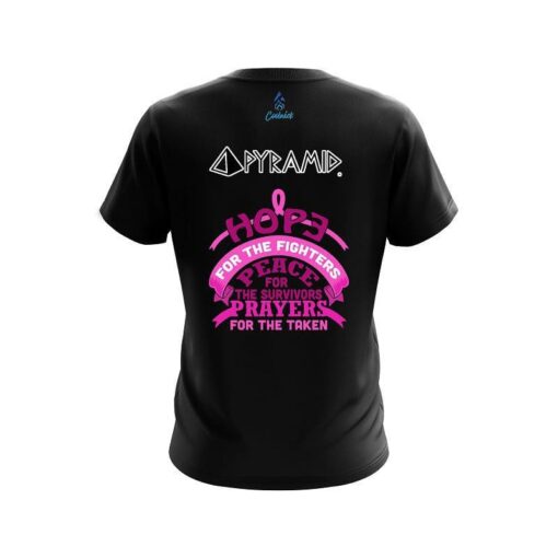 Pyramid Breast Cancer Hope CoolWick Bowling Jersey - Image 2