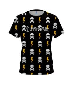 Pyramid Lightning Skull CoolWick Bowling Jersey
