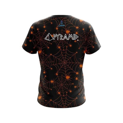 Pyramid Spider Web Madness CoolWick Bowling Jersey - Image 2