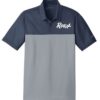 Radical Navy Grey Nike Coolwick Dri-FIT Micro Pique Polo