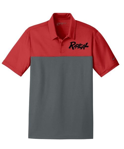 Radical Varsity Red Nike Coolwick Dri-FIT Micro Pique Polo