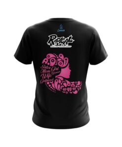 Alternative view of Radical Breast Cancer Family Bond CoolWick Bowling Jersey