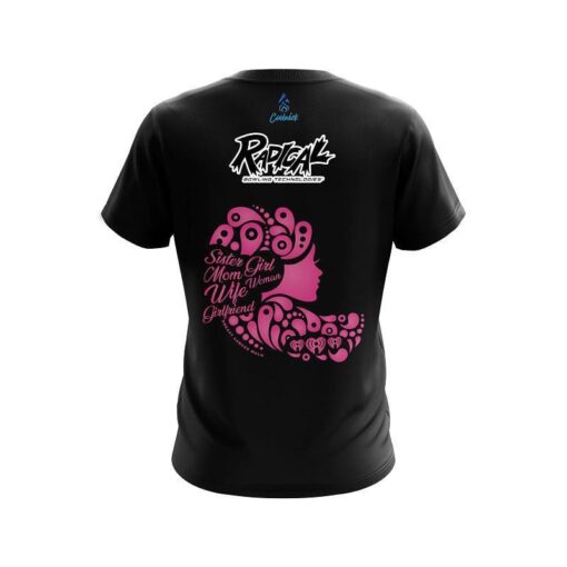 Radical Breast Cancer Family Bond CoolWick Bowling Jersey - Image 2