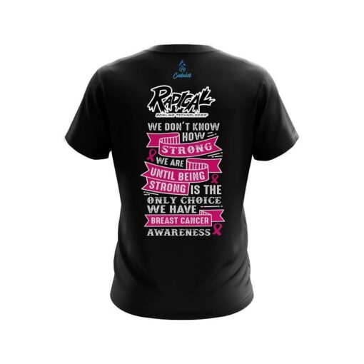 Radical Breast Cancer Strength CoolWick Bowling Jersey - Image 2