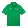 Radical Slant Nike Lucky Green Dri-FIT Sport Swoosh Coolwick Polo