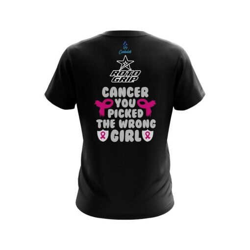 Roto Grip Breast Cancer Fight Back CoolWick Bowling Jersey - Image 2