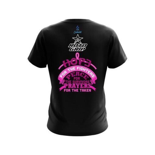 Roto Grip Breast Cancer Hope CoolWick Bowling Jersey - Image 2