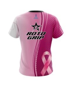 Alternative view of Roto Grip Breast Cancer Pink Swirls CoolWick Bowling Jersey