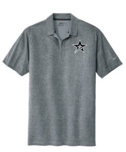 Roto Grip Cool Grey Nike Dri-FIT Crosshatch Coolwick Bowling Polo