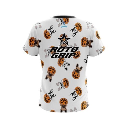 Roto Grip Pumpkin Puppy Patch CoolWick Bowling Jersey - Image 2