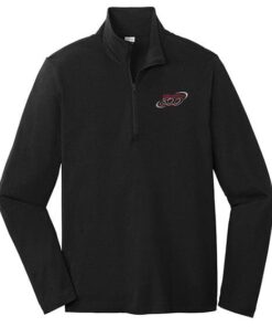 Columbia 300 Men's Beast Black 1/4 Zip Tri-Blend Wicking Pullover