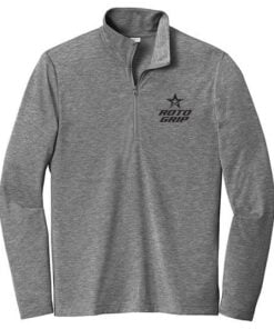 Roto Grip Men's Wreck'em 1/4 Zip Tri-Blend Wicking Pullover