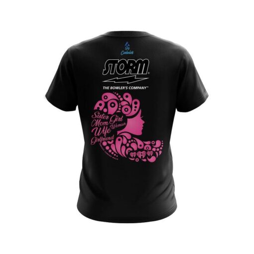 Storm Breast Cancer Family Bond CoolWick Bowling Jersey - Image 2