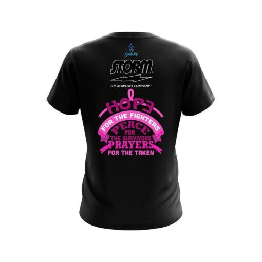 Storm Breast Cancer Hope CoolWick Bowling Jersey - Image 2