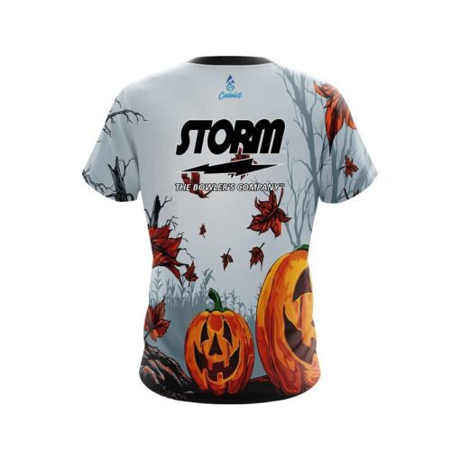 Storm Halloween Happiness CoolWick Bowling Jersey - Image 2