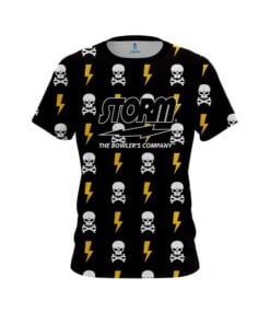 Storm Lightning Skull CoolWick Bowling Jersey