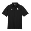 Track Cyborg Nike Black Dri-FIT Sport Swoosh Coolwick Polo